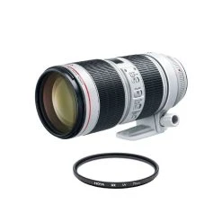 Canon® CANON EF 70-200mm F2.8L IS III USM + HOYA UX UV 77mm Filter