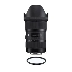 SIGMA 18-35MM F1.8 DC HSM ART - CANON + HOYA UX UV 72mm Filter