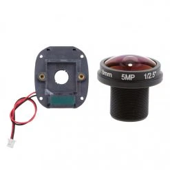 Marque Generique 1.8mm 5mp Caméra Fisheye + IR-CUT Pitch CS Lens Mount Aperture Double...