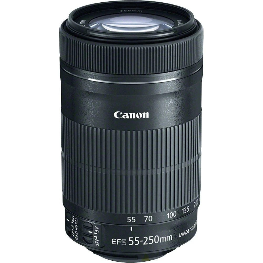 Canon® Téléobjectif EF-S 55-250 Mm F/4-5,6 IS STM 1 Canon® Téléobjectif EF-S 55-250 Mm F/4-5,6 IS STM