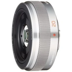 Objectif 20mm Panasonic Silver