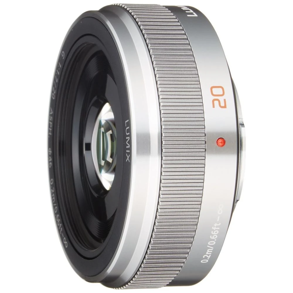 Objectif 20mm Panasonic Silver 1 Objectif 20mm Panasonic Silver