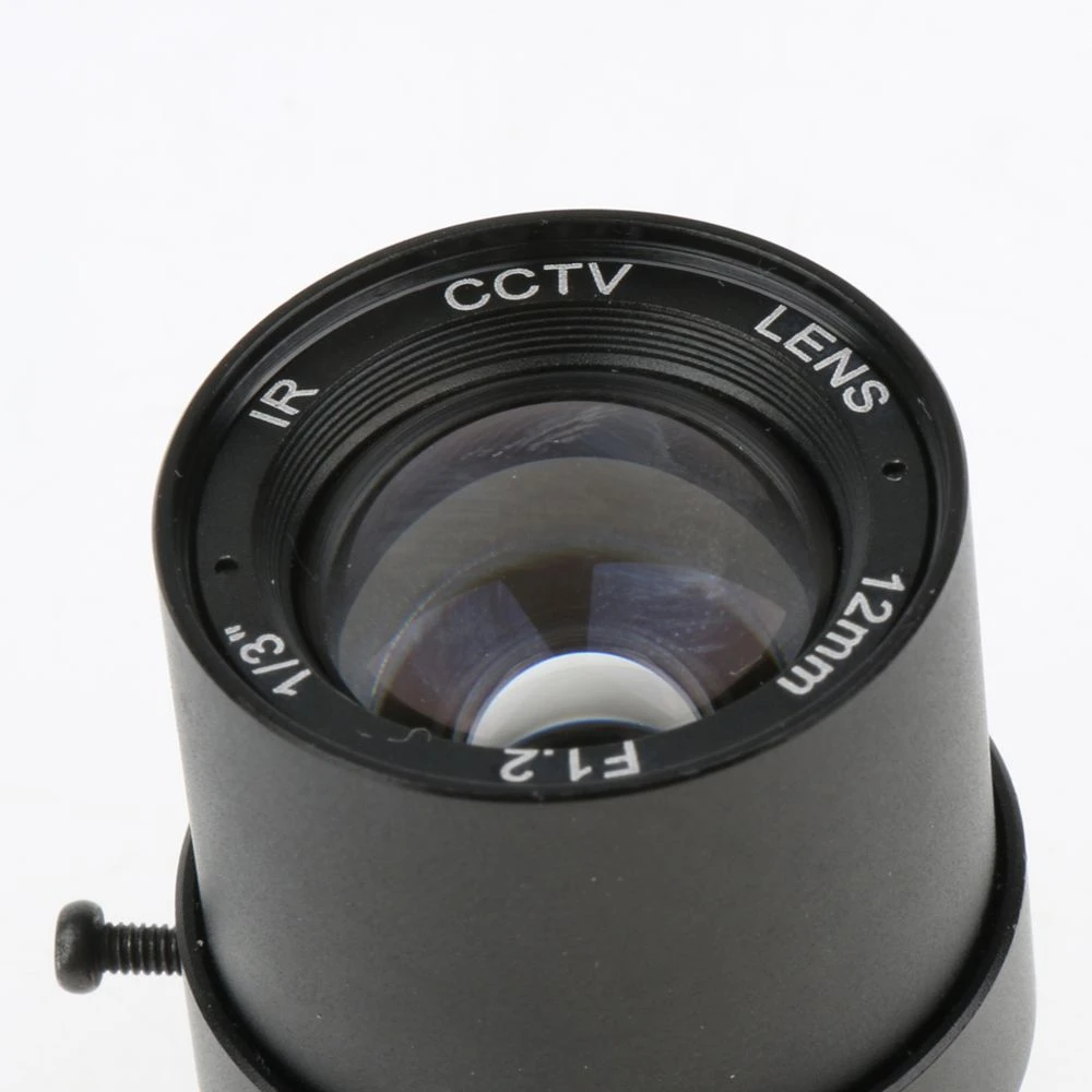 Marque Generique Objectif CCTV à Iris Fixe 12mm 3 Marque Generique Objectif CCTV à Iris Fixe 12mm – Image 3