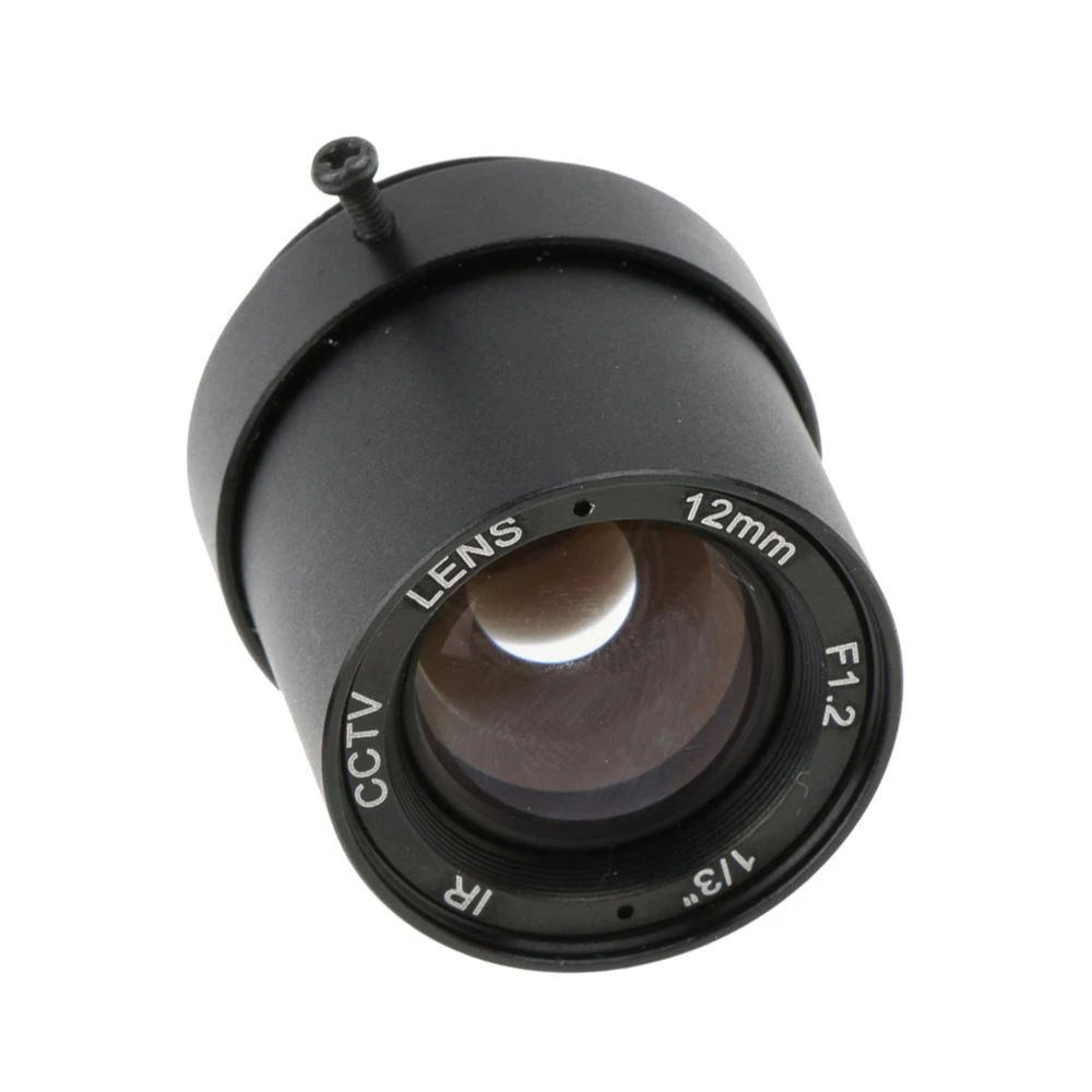 Marque Generique Objectif CCTV à Iris Fixe 12mm 4 Marque Generique Objectif CCTV à Iris Fixe 12mm – Image 4