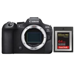 Canon® Appareil Photo Canon R6 II+carte SanDisk 64 Go Extreme Pro CF CFexpres...