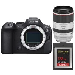 Canon® Appareil Photo Canon R6 II+RF 70-200 Mm F2.8 L IS USM+Carte SanDisk 12...