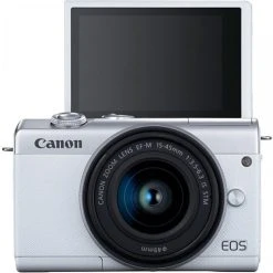 Alternative view of Canon® Appareil Photo Hybride EOS M200 Blanc + EF-M 15-45mm IS STM