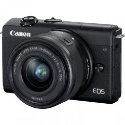 Alternative view of Canon® Appareil Photo Hybride EOS M200 Noir + EF-M 15-45mm IS STM