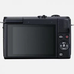 Canon® Appareil Photo Hybride M200 Noir+EF-M 15-45mm+EF-M 55-200mm IS