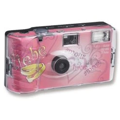 Inconnu Appareil Photo Jetable Topshot Love Hearts Black 1 Pc(s) Avec Flash In...
