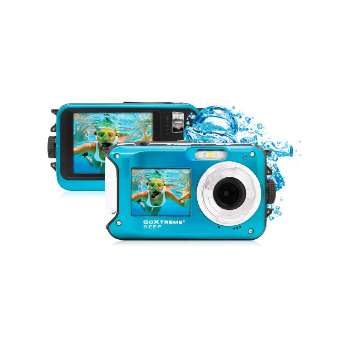 Appareil Photo Numérique Sous-marin EASYPIX 2 écrans GoXtrem Reef Bl... 1 Appareil Photo Numérique Sous-marin EASYPIX 2 écrans GoXtrem Reef Bl...