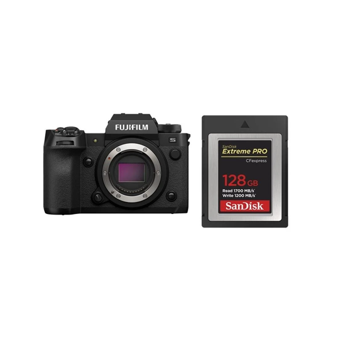 Boîtier FUJIFILM X-H2S + Carte SanDisk 128 Go Extreme Pro CF CFexpres... 1 Boîtier FUJIFILM X-H2S + Carte SanDisk 128 Go Extreme Pro CF CFexpres...