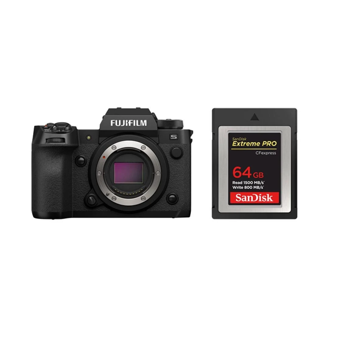 Boîtier FUJIFILM X-H2S + Carte SanDisk 64 Go Extreme Pro CF CFexpress... 1 Boîtier FUJIFILM X-H2S + Carte SanDisk 64 Go Extreme Pro CF CFexpress...