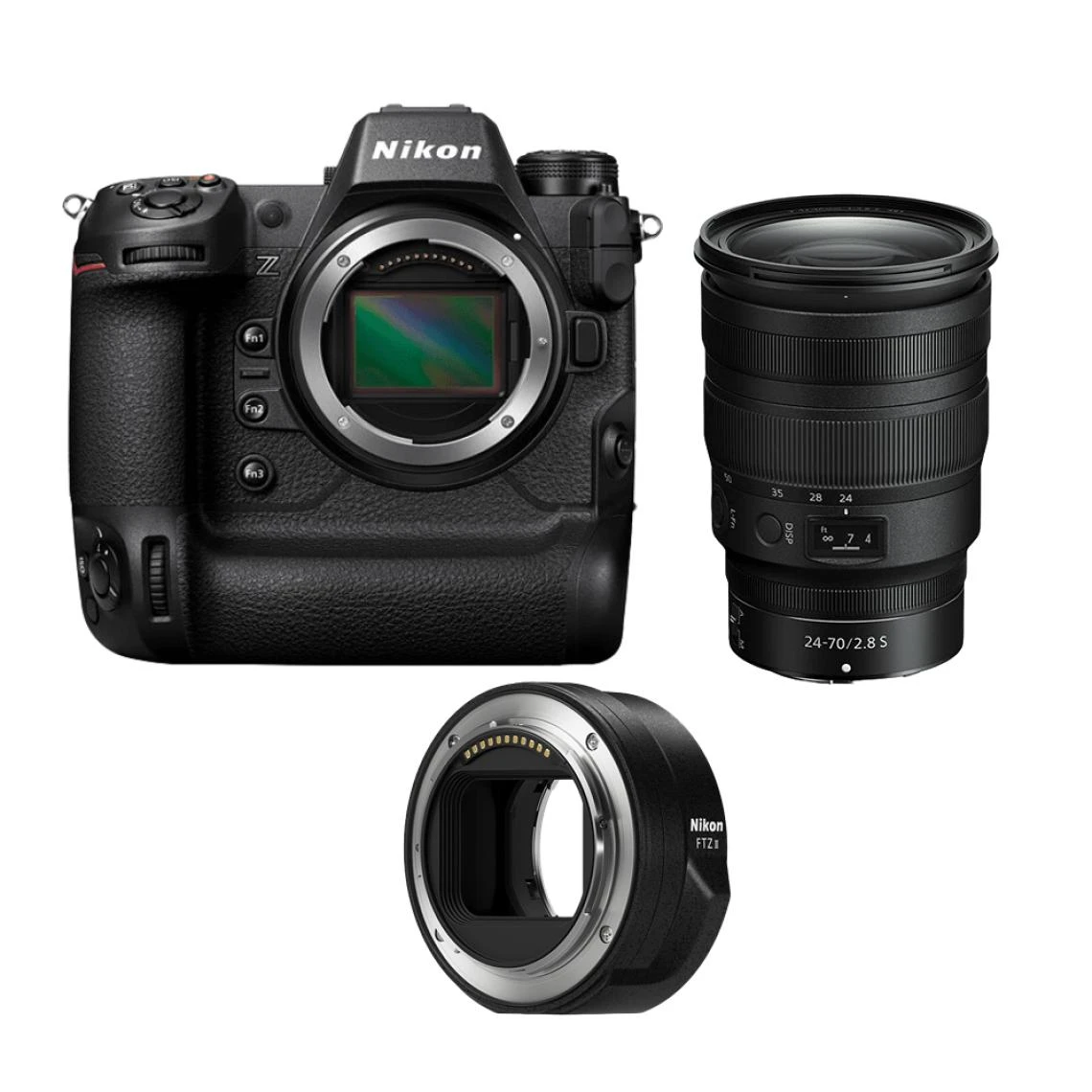 Boîtier Nikon Z9+Nikon Z 24-70mm F2.8 S NIKKOR+Adaptateur De Monture ... 1 Boîtier Nikon Z9+Nikon Z 24-70mm F2.8 S NIKKOR+Adaptateur De Monture ...