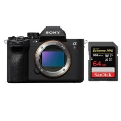 Boîtier Sony A7R V + SanDisk 64 Go Extreme Pro SDXC UHS-II U3 V90 300...