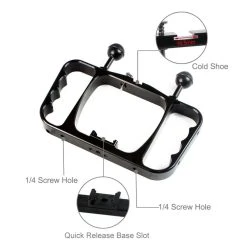 Wewoo Bras De Lumière De Plongée Pour Ordinateur De Poche Dual Avec Suppor... 7 Wewoo Bras De Lumière De Plongée Pour Ordinateur De Poche Dual Avec Suppor... -Boutique KODAK PIXPRO bras de lumiere de plongee pour ordinateur de poche dual avec support en aluminium cordon osmo actio 2