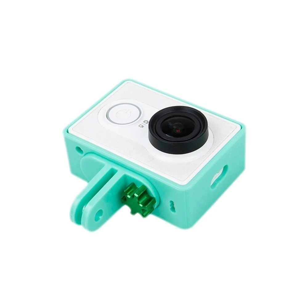 Wewoo Cadre De Protection Vert Pour L'Appareil Photo De Sport De Xiaomi Yi B... 1 Wewoo Cadre De Protection Vert Pour L'Appareil Photo De Sport De Xiaomi Yi B...