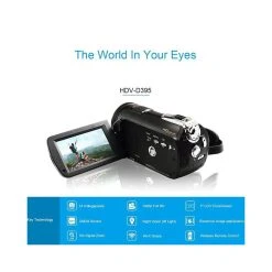 Yonis Caméscope Numérique Full HD -Boutique KODAK PIXPRO cam c3 a9scope num c3 a9rique fhd 1080p wi fi c3 a9cran tactile 3 pouces zoom x18 3