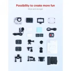 Caméra D'action Victure AC920 4K 60FPS, Zoom 8X, Écran Tactile, Doub... -Boutique KODAK PIXPRO camera daction victure ac920 4k 60fps zoom 8x cran tactile double microphone telecommande kit daccessoires inclus version de mise a niveau 2022 12107408 32114324 1140x1140