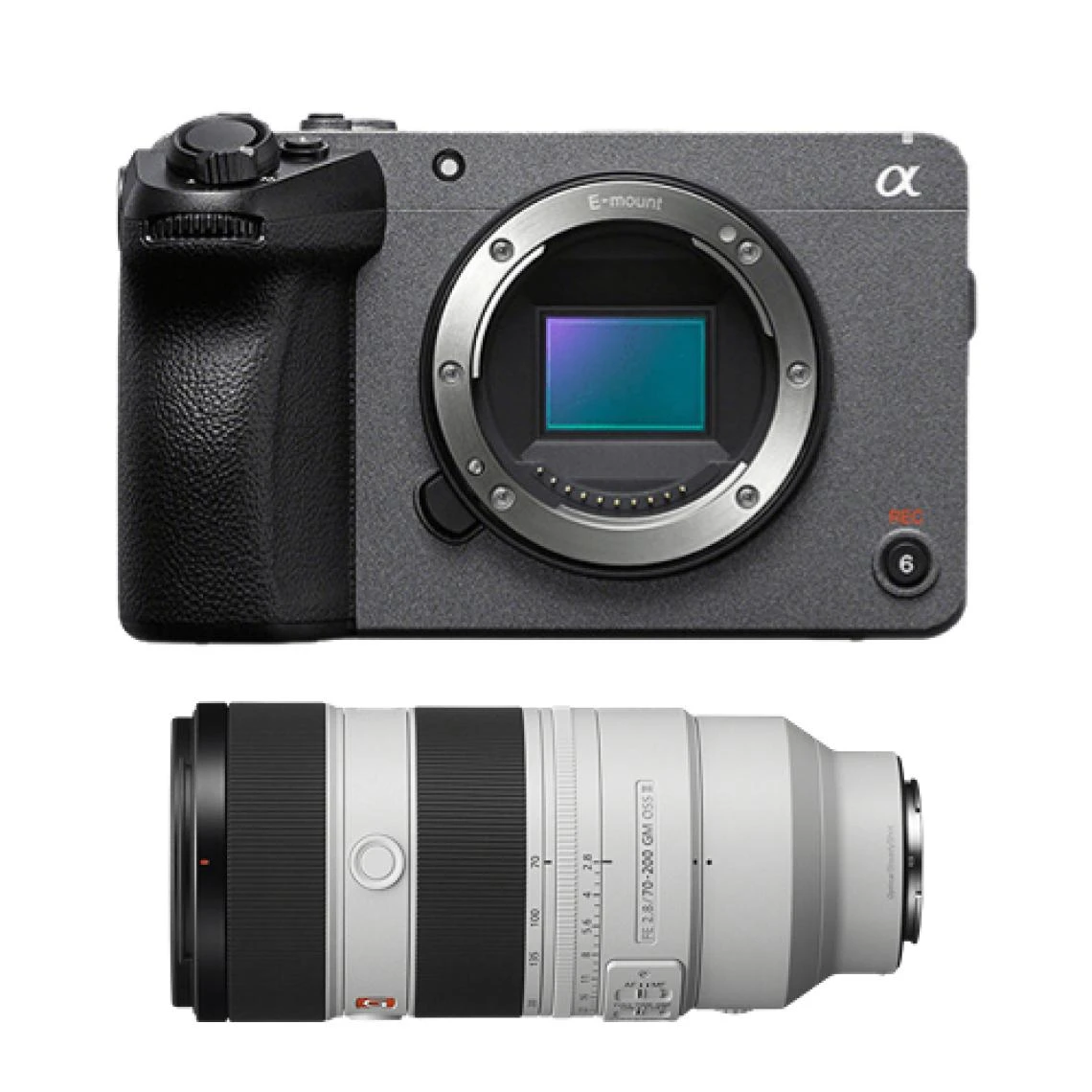 Caméra De Cinéma Numérique Sony FX30 + FE 70-200mm F2.8 GM OSS II 1 Caméra De Cinéma Numérique Sony FX30 + FE 70-200mm F2.8 GM OSS II