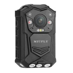 Universal Caméra De Police 1296P HD Pour Les Forces De L'ordre, écran De 2 Pou...