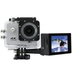 Yonis Caméra étanche 4k -Boutique KODAK PIXPRO camera etanche 4k sport slow motion 16 mega pixel grand angle 170 degres wi fi blanc 4