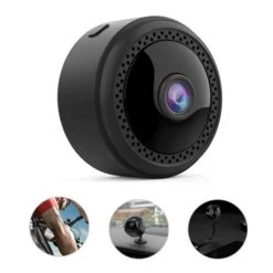 GENERIC Caméra Sans Fil - Ultra HD - Portable Small 1080P WiFi Night Vision A...