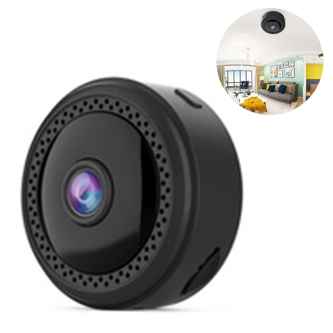 GENERIC Caméra Sans Fil - Ultra HD - Portable Small 1080P WiFi Night Vision A... 2 GENERIC Caméra Sans Fil - Ultra HD - Portable Small 1080P WiFi Night Vision A... – Image 2