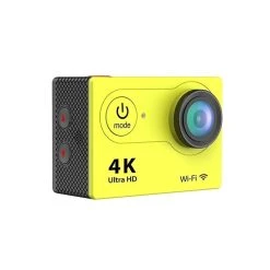 Yonis Caméra Sport 4K -Boutique KODAK PIXPRO camera sport 4k wifi ecran lcd 2 pouces grand angle etanche 30m jaune 2