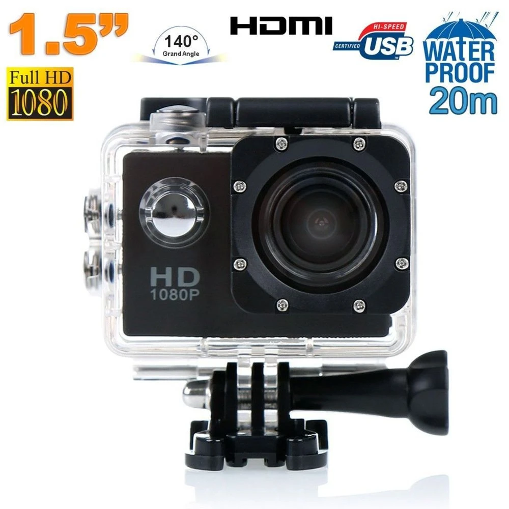 Yonis Caméra Sport Waterproof 1 Yonis Caméra Sport Waterproof
