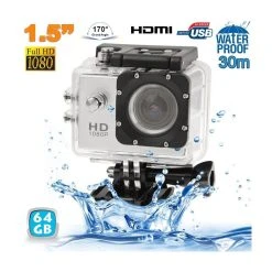 Yonis Caméra Sport Waterproof