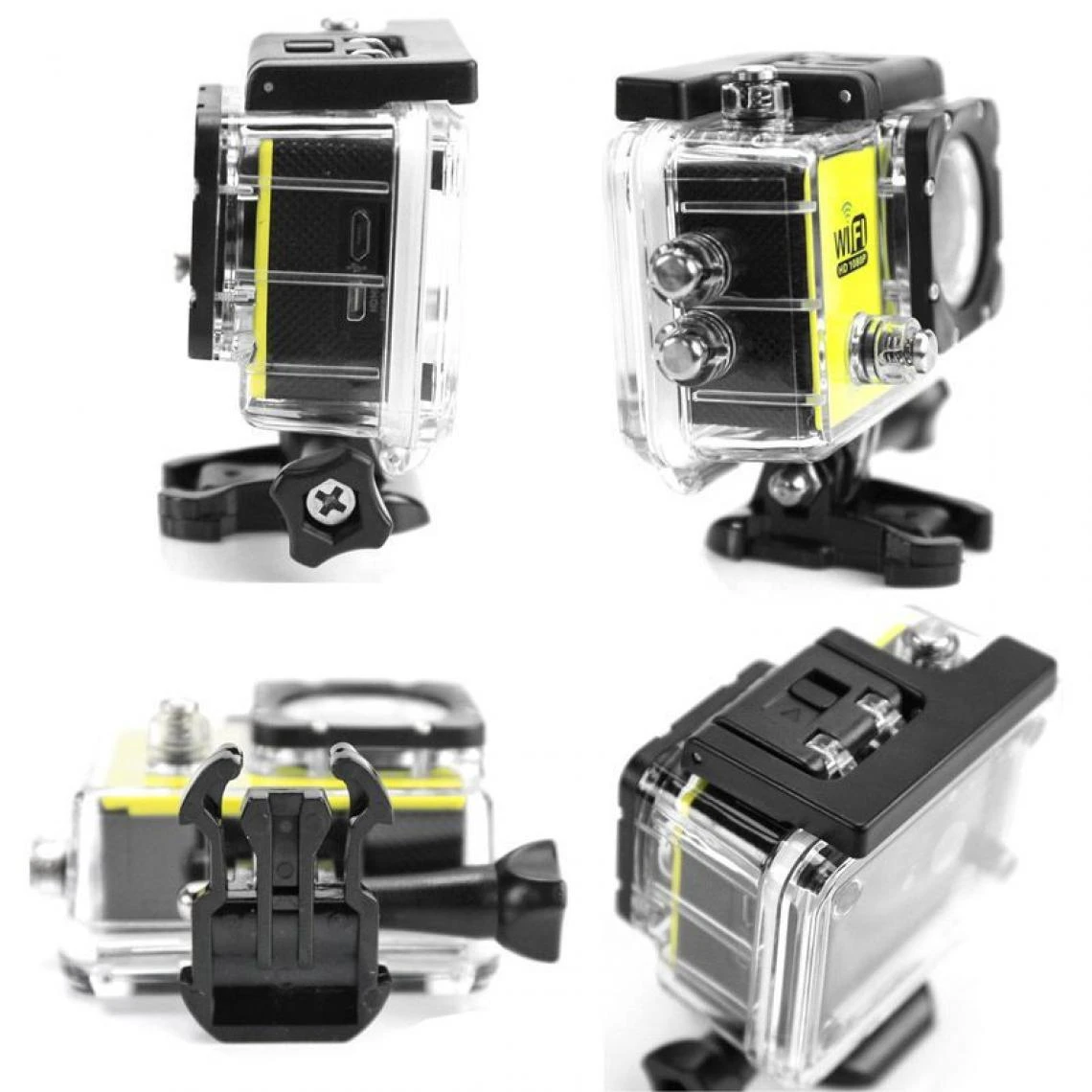 Yonis Caméra Sport Waterproof+SD 8Go 4 Yonis Caméra Sport Waterproof+SD 8Go – Image 4