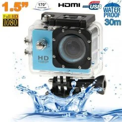 Yonis Caméra Sport Waterproof+4 Go