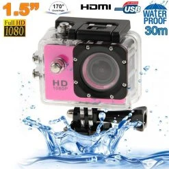Yonis Caméra Sport Waterproof+4 Go
