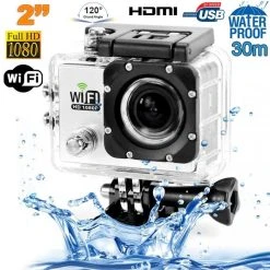 Yonis Caméra Sport Waterproof+SD 8Go