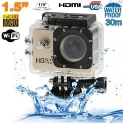 Yonis Caméra Sport Waterproof+4 Go