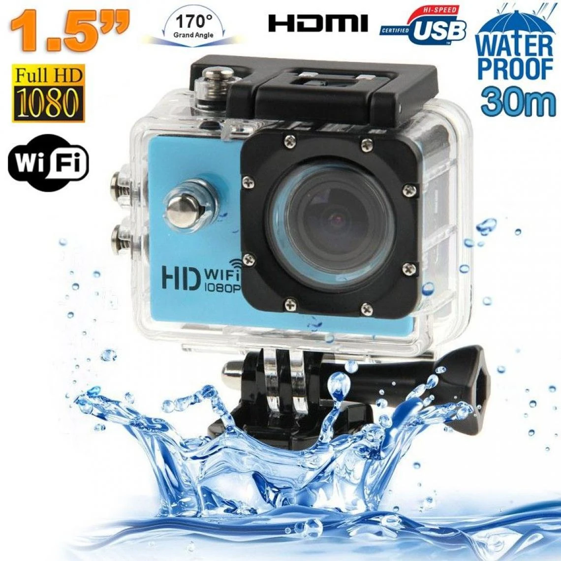 Yonis Caméra Sport Waterproof+SD 8Go 1 Yonis Caméra Sport Waterproof+SD 8Go