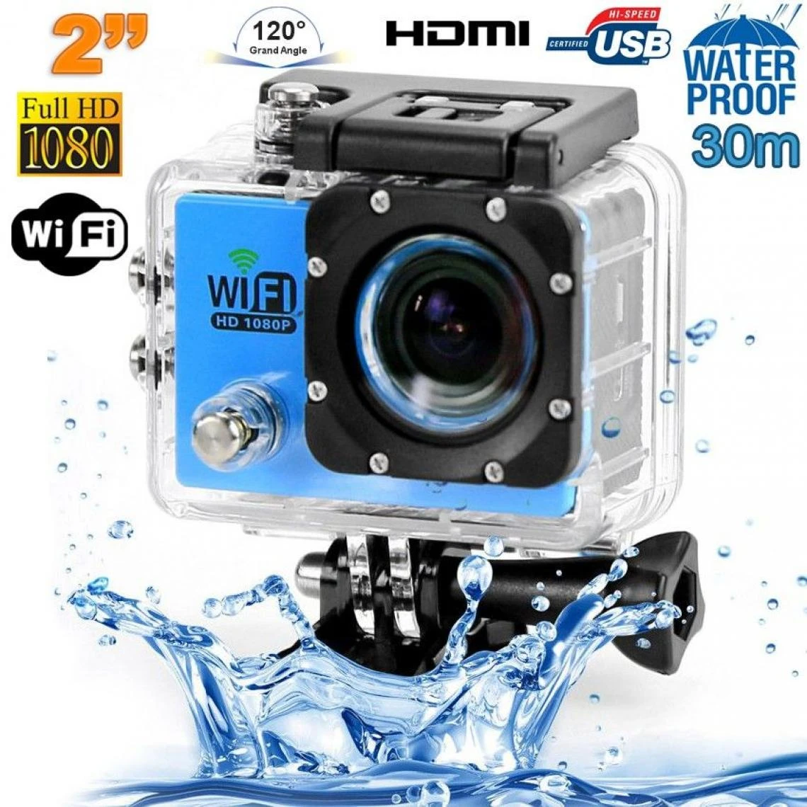 Yonis Caméra Sport Waterproof + 32 Go 1 Yonis Caméra Sport Waterproof + 32 Go