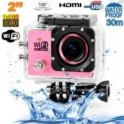 Yonis Caméra Sport Waterproof + 16 Go