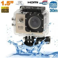 Yonis Caméra Sport Waterproof + 16 Go