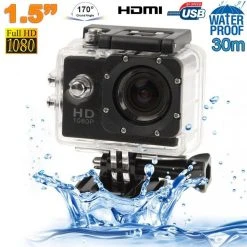 Yonis Caméra Sport Waterproof+SD 8Go