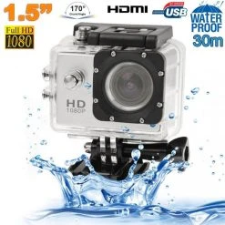 Yonis Caméra Sport Waterproof+4 Go