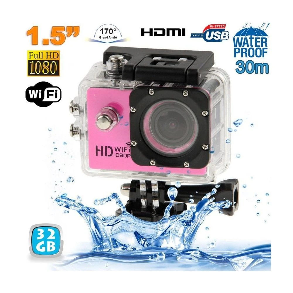Yonis Caméra Sport Waterproof 1 Yonis Caméra Sport Waterproof