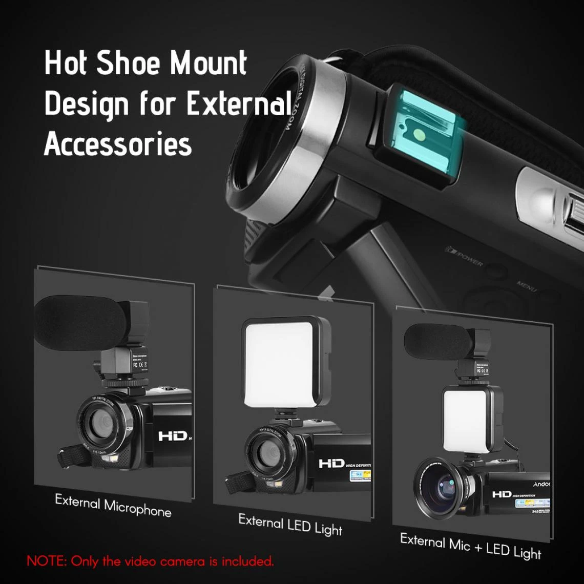 Yonis Caméscope Numérique Full HD + 32 Go 4 Yonis Caméscope Numérique Full HD + 32 Go – Image 4