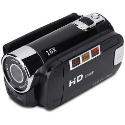 Vendos85 Caméscope Numérique Full HD De 2,7 Pouces 1280 X 960 Noir