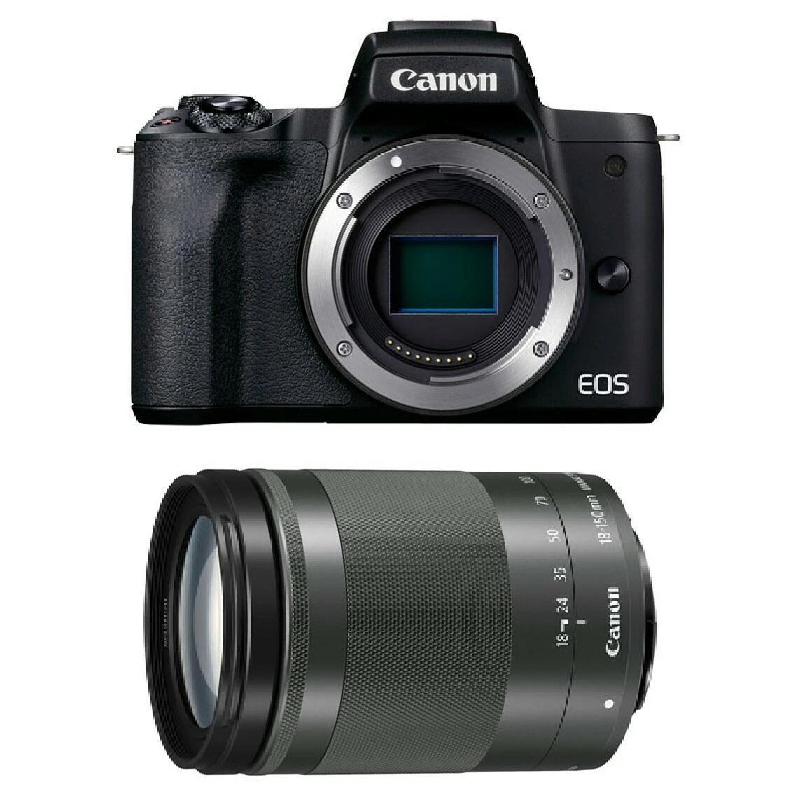 Canon® CANON EOS M50 MARK II NOIR + 18-150 1 Canon® CANON EOS M50 MARK II NOIR + 18-150