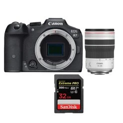 Canon® Canon EOS R7 + RF 70-200mm F4 L IS USM + SanDisk 32 Go Extreme PRO UHS...