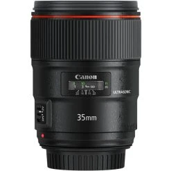 Alternative view of Canon® Canon Objectif EF 35 Mm F/1,4L USM II Noir