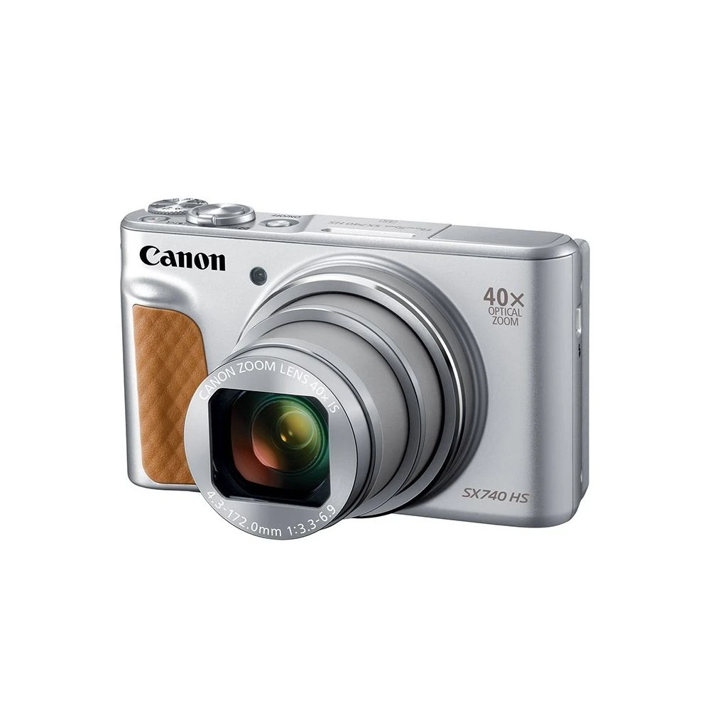 Canon® CANON PowerShot SX740 HS Argent 1 Canon® CANON PowerShot SX740 HS Argent