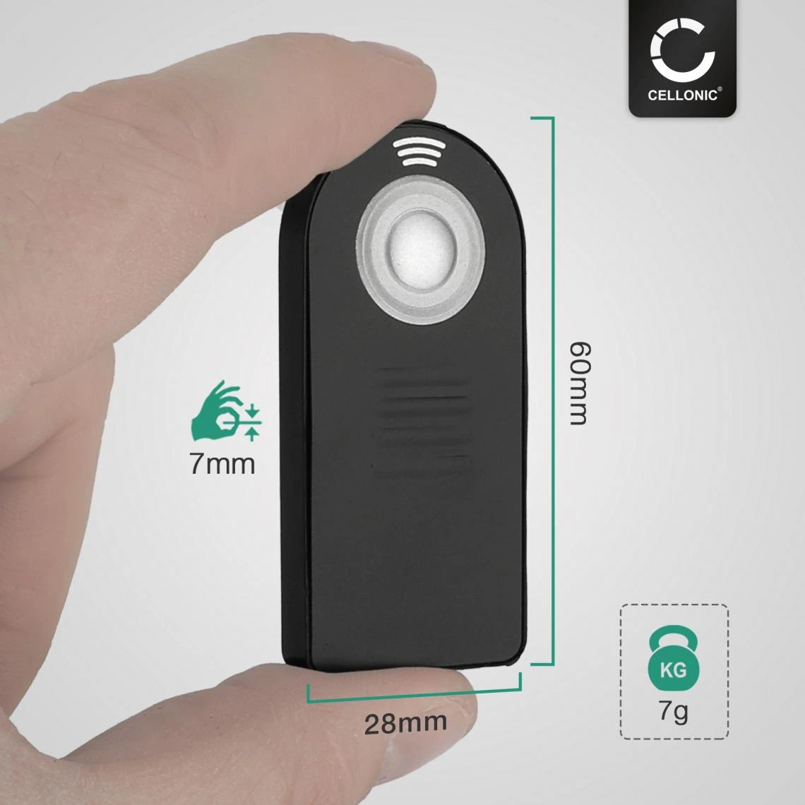 CELLONIC Déclencheur à Infrarouge Pour Appareil Photo Nikon Coolpix ... 3 CELLONIC Déclencheur à Infrarouge Pour Appareil Photo Nikon Coolpix ... – Image 3